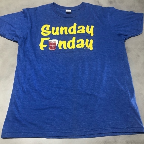 SOLID THREADS SUNDAY FUNDAY Graphic T-Shirt - Picture 3 of 5